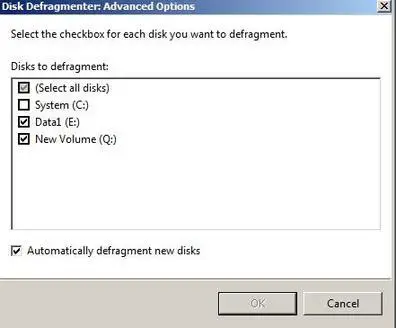 Disk Defragmenter