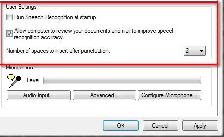 Windows Speech Recognition