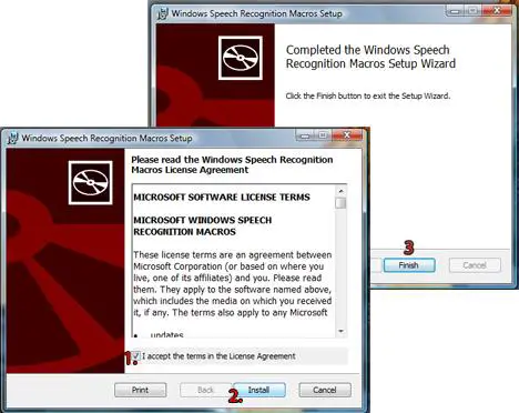 Windows Speech Recognition Macros